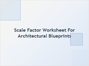 Advanced Architectural Blueprint Scaling Challenges