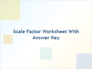Foundational Scaling Practice Worksheets and Answer Keys
